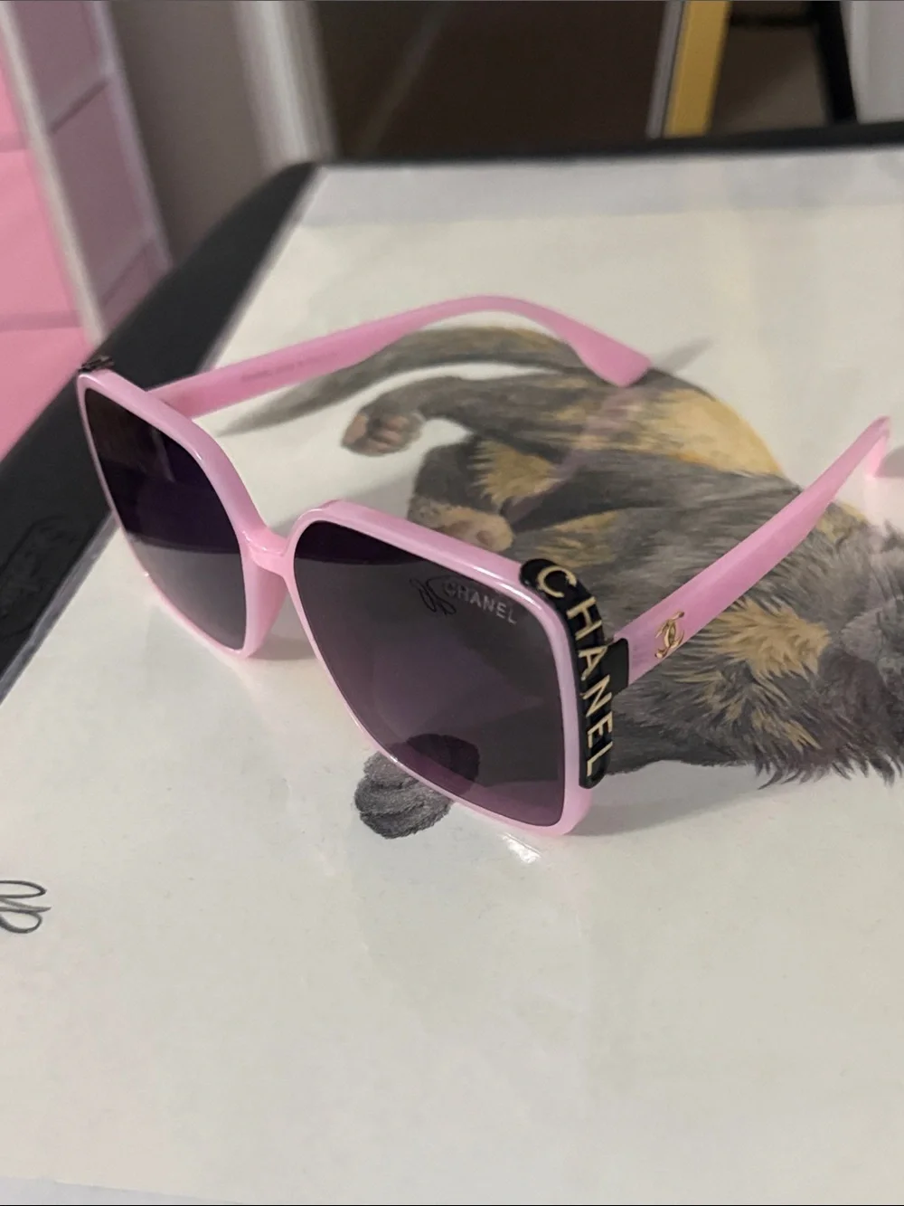 Handmade, Boutique Made - Luxe Pink Sunglasses - Picture 1 of 4